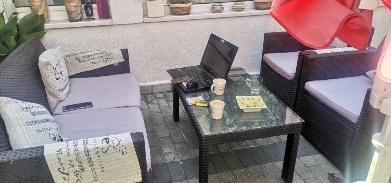 Apartman Slavuj Belgrado Buitenkant foto