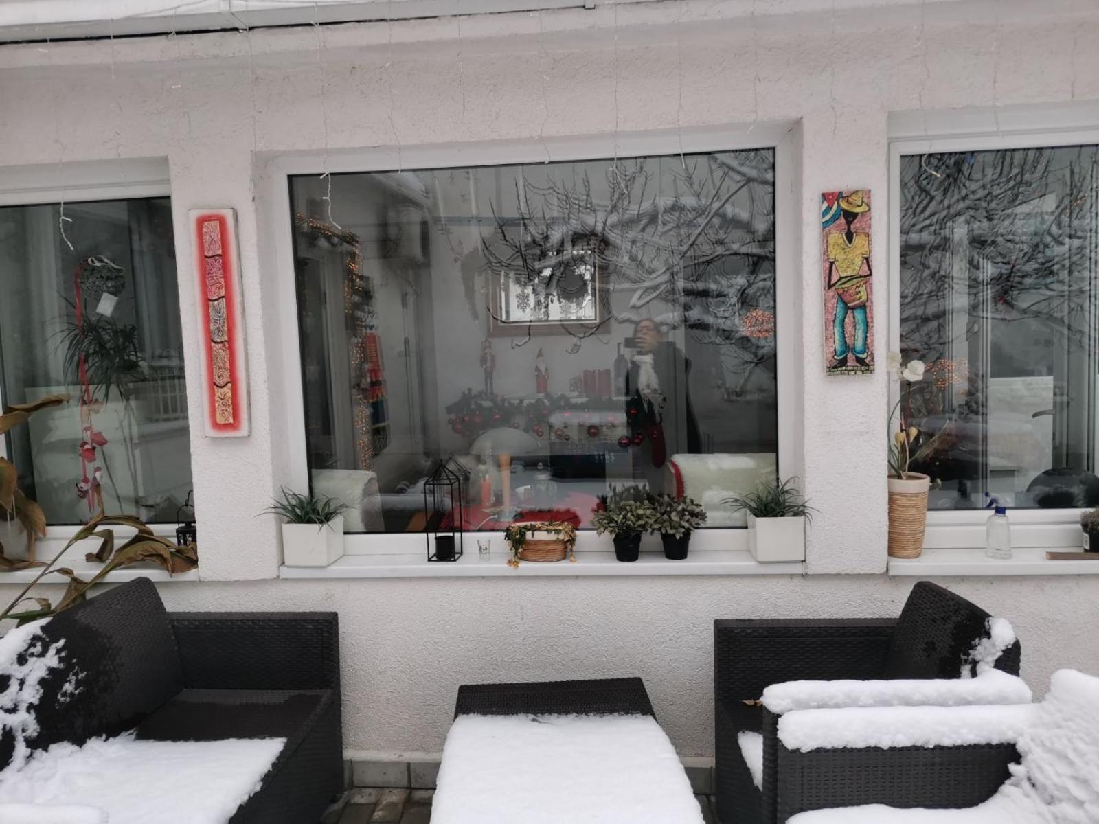 Apartman Slavuj Belgrado Buitenkant foto